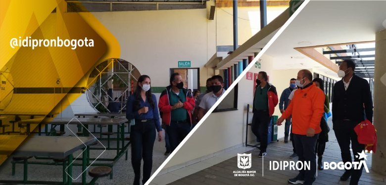 Funcionarios recorren las instalaciones de una sede de atención en Bosa